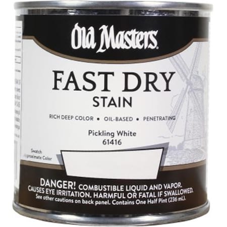 Gizmo 0.5 Pint Pickling White Fast Dry Stain GI3969501